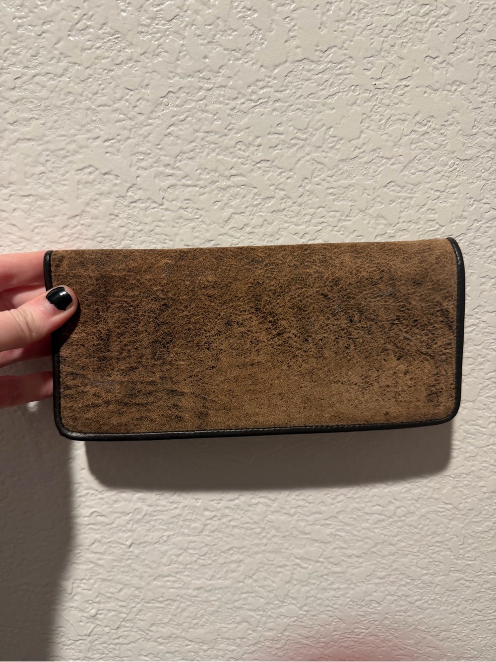 Juan Antonio - Women's genuine brown leather wallet - Classic Long Clutch